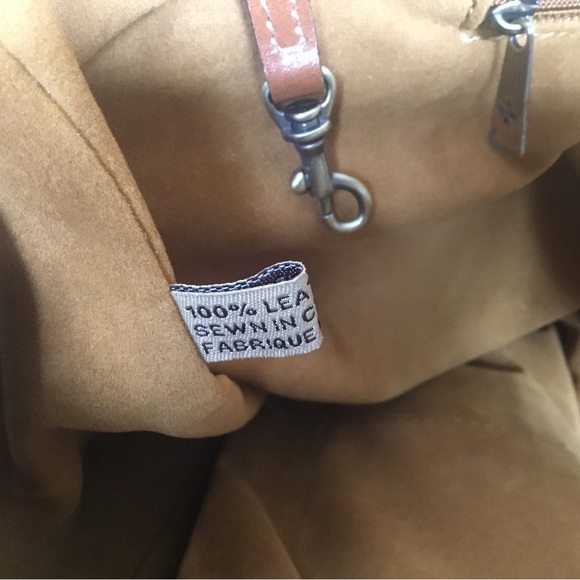 New! Patricia Nash Benvenuto Leather Signature Map Tote Bag - Picture 7 of 13